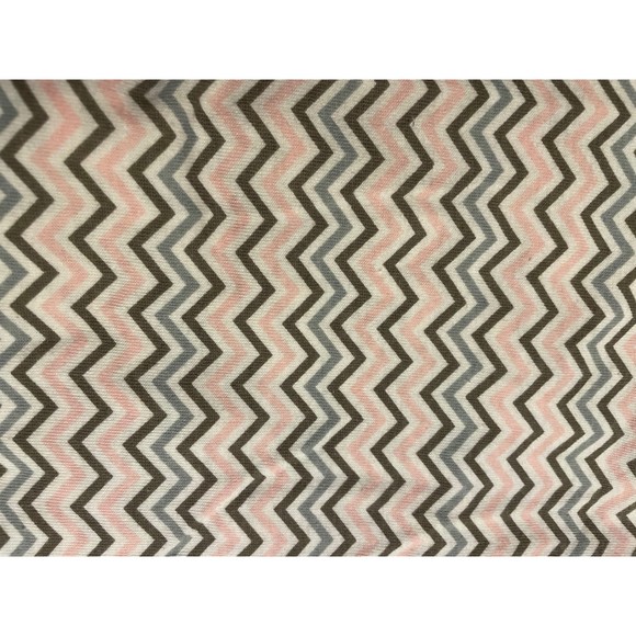 Miracle Baby Baby Girl Pink & Gray Grey Stripe Swaddle Blanket, Newborn - Picture 2 of 5